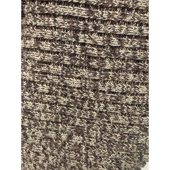 Gap XS Brown Marled Knit Sleeveless Belted Cardigan Sweater Wrap Vest Womens Y2K - Picture 3 of 6